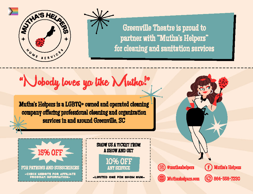 Mutha's Helpers Playbill Ad