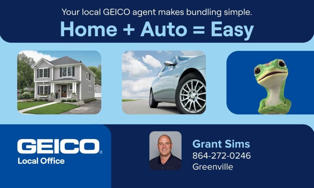 Geico - Grant Sims Playbill Ad