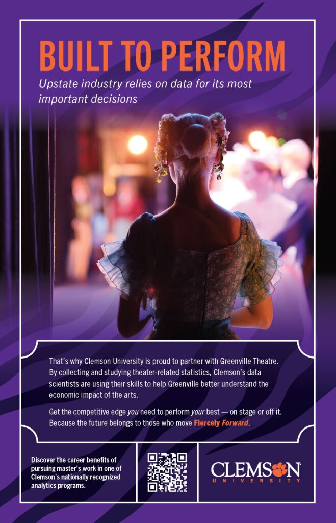 Clemson Playbill Ad