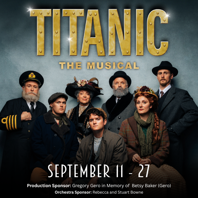 TITANIC THE MUSICAL promotional image